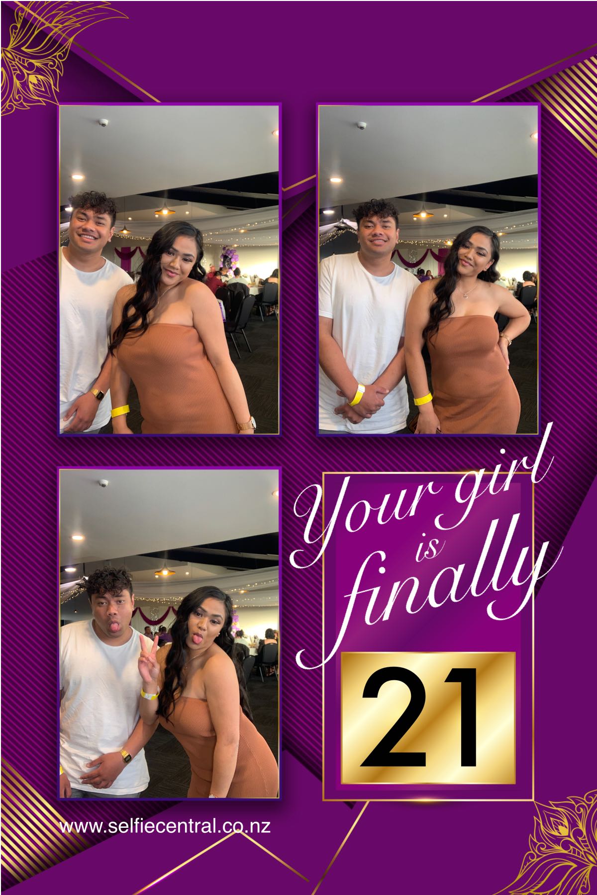 Your girl is finally 21 | View more photos from the event at gallery.photobooth.co.nz/u/SelfieCentral/Your-girl-is-finally-21